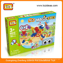 Plástico DIY brinquedos educativos para crianças, brinquedos educativos fabrica, brinquedos educativos por atacado